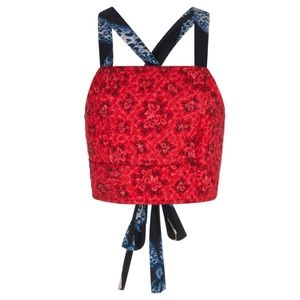 Ulla Johnson Vivi Reversible Crop Top size 2